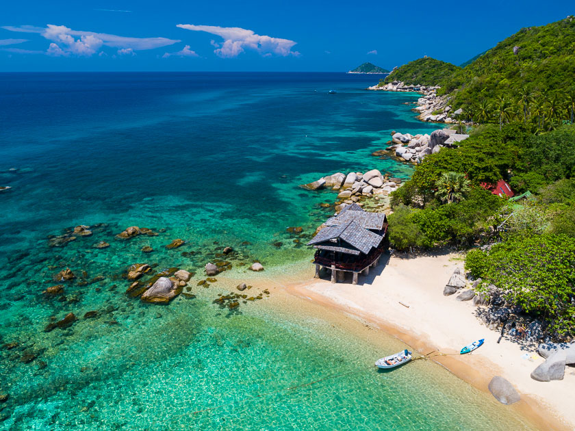 Koh Tao Sai Nuan Beach in Thailand