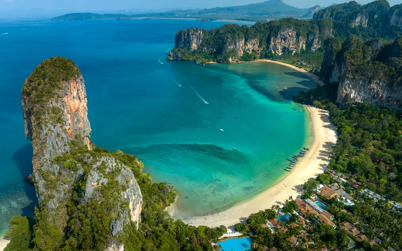 Pristine sands, rock climbing paradise in Thailand – Krabi Railay Beach