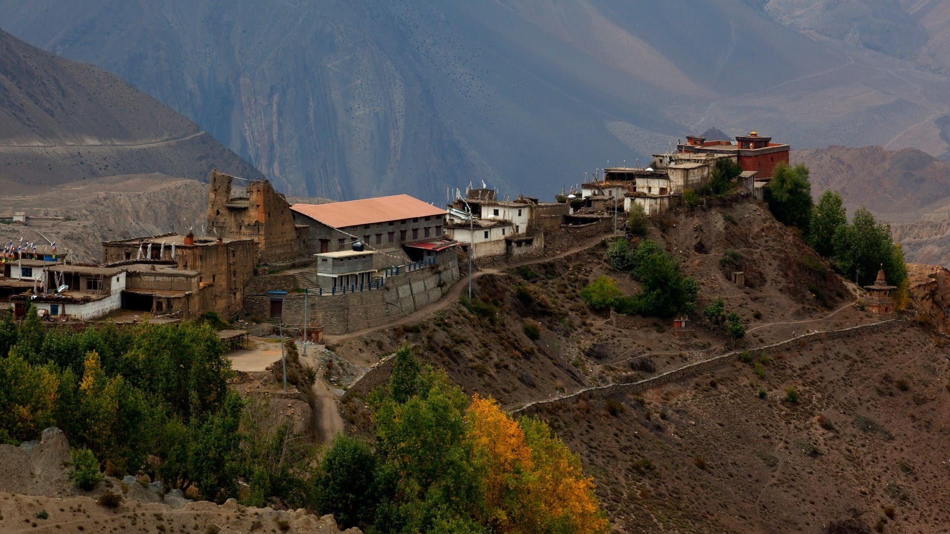 Jomsom In Nepal