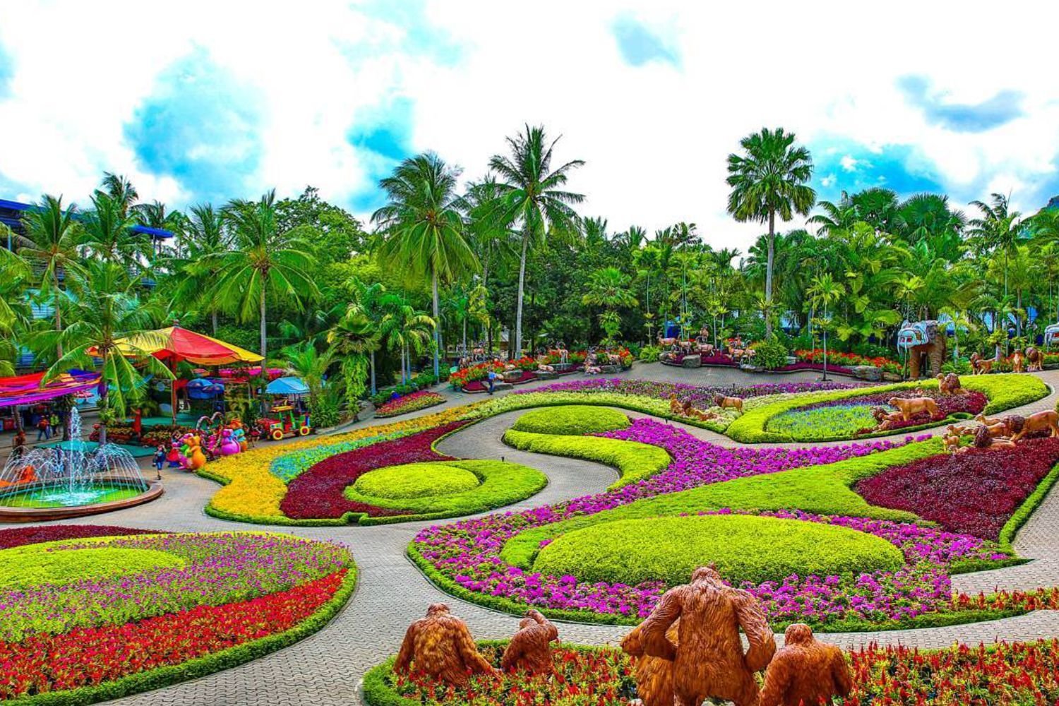 Nong Nooch Tropical Botanical Garden-Thailand