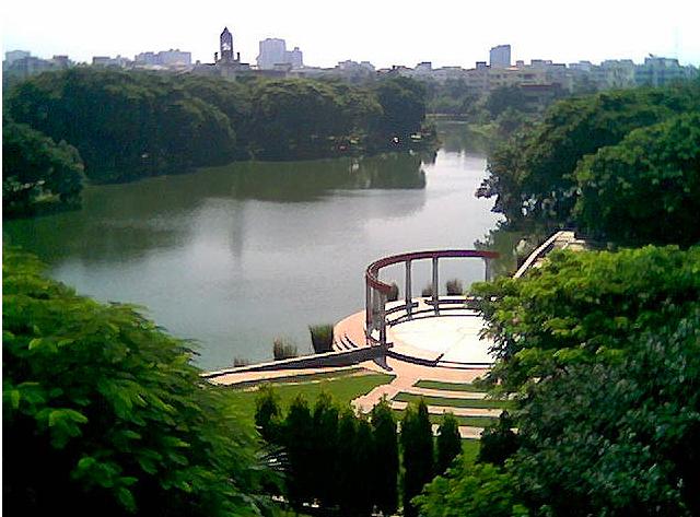 Dhanmondi Lake in Bangladesh